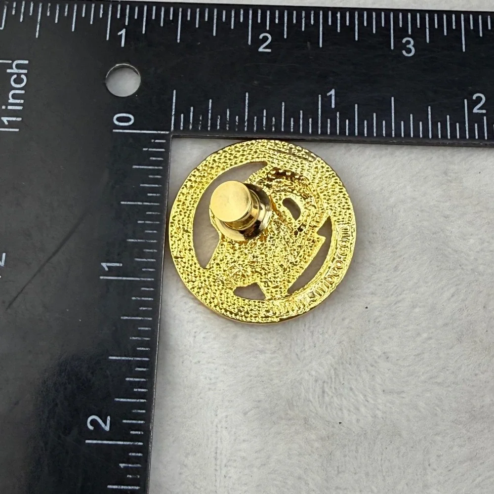 Vintage Hunting Brooch Gold Tone SCI-XXXII Honoring Our Hunting Heritage